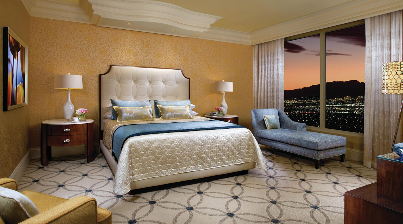 Las Vegas Bellagio Fountain View Rooms, Bellagio Rooms & Suites