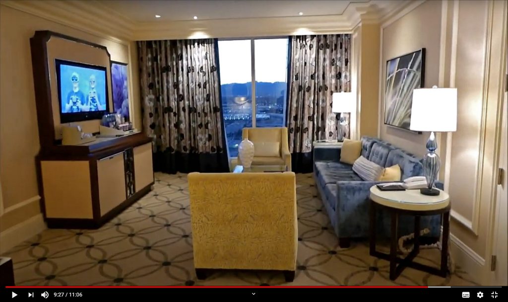 Bellagio Suite Room Tour Videos